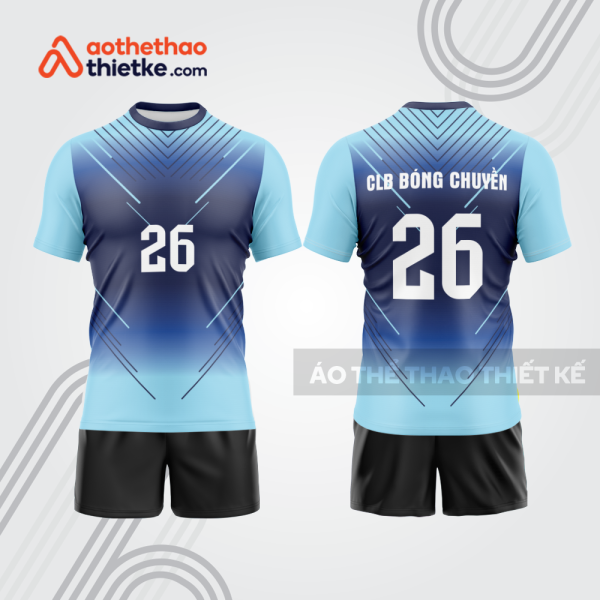 Mẫu thiết kế quần áo đồng phục thi đấu bóng chuyền bc1150