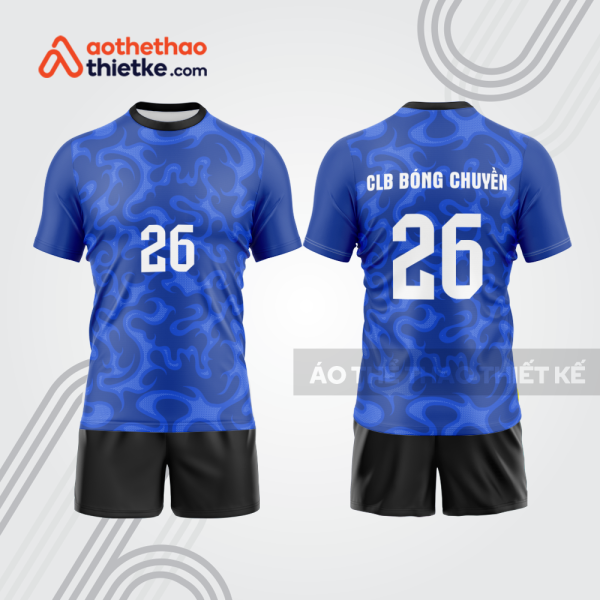 Mẫu thiết kế quần áo đồng phục thi đấu bóng chuyền bc1155
