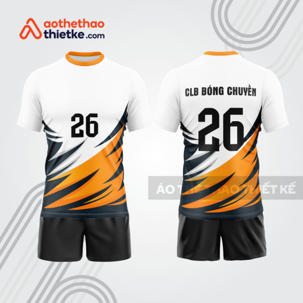 Mẫu thiết kế quần áo đồng phục thi đấu bóng chuyền bc1156