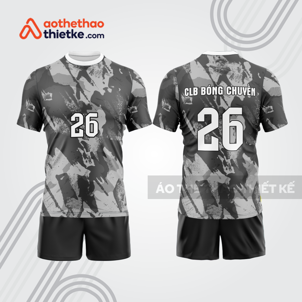 Mẫu thiết kế quần áo đồng phục thi đấu bóng chuyền bc1159