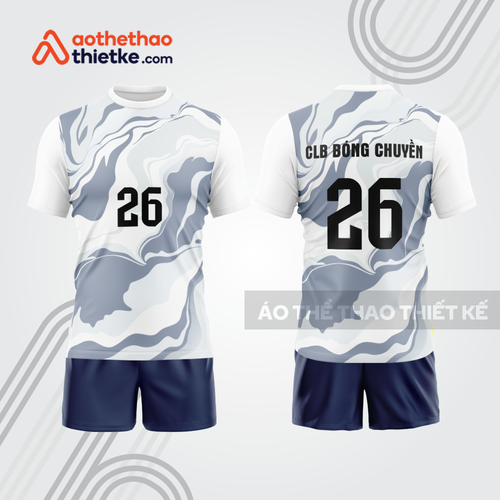Mẫu thiết kế quần áo đồng phục thi đấu bóng chuyền bc1168