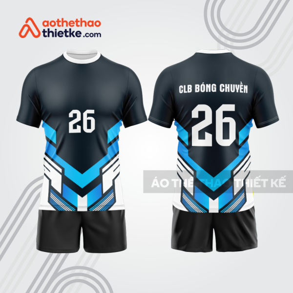 Mẫu thiết kế quần áo đồng phục thi đấu bóng chuyền bc1170