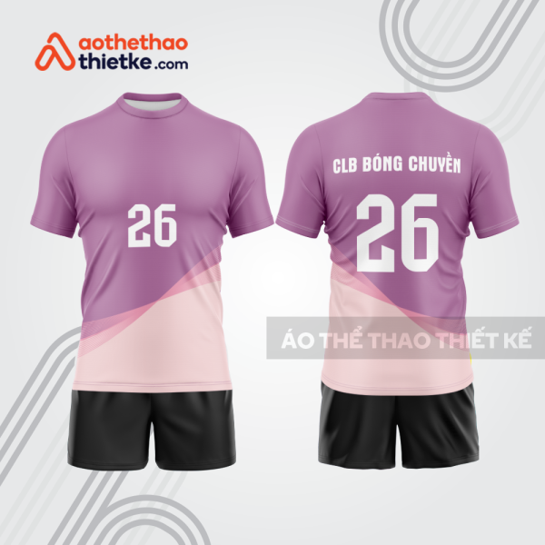 Mẫu thiết kế quần áo đồng phục thi đấu bóng chuyền bc1171