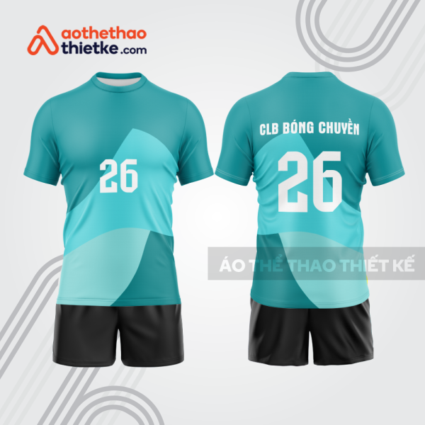 Mẫu thiết kế quần áo đồng phục thi đấu bóng chuyền bc1172