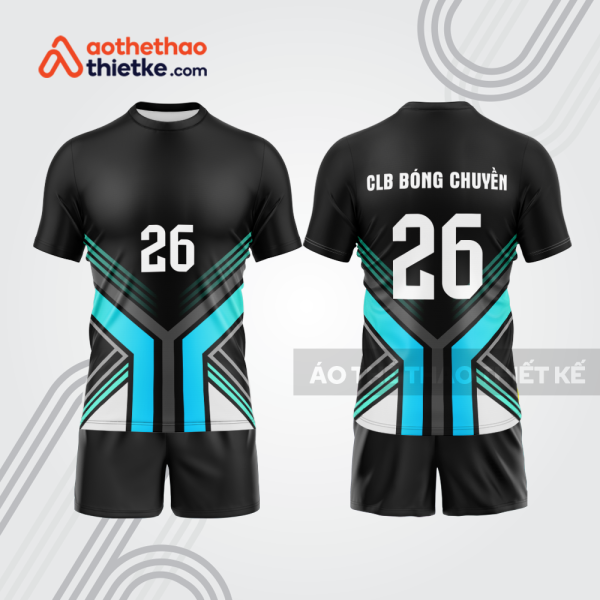 Mẫu thiết kế quần áo đồng phục thi đấu bóng chuyền bc1173