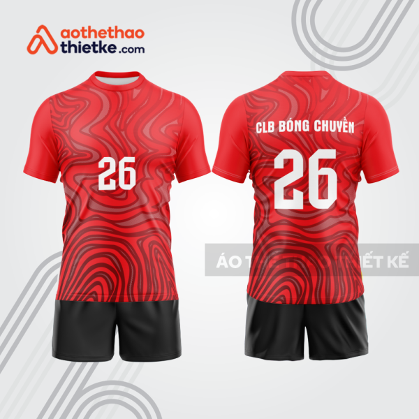 Mẫu thiết kế quần áo đồng phục thi đấu bóng chuyền bc1174