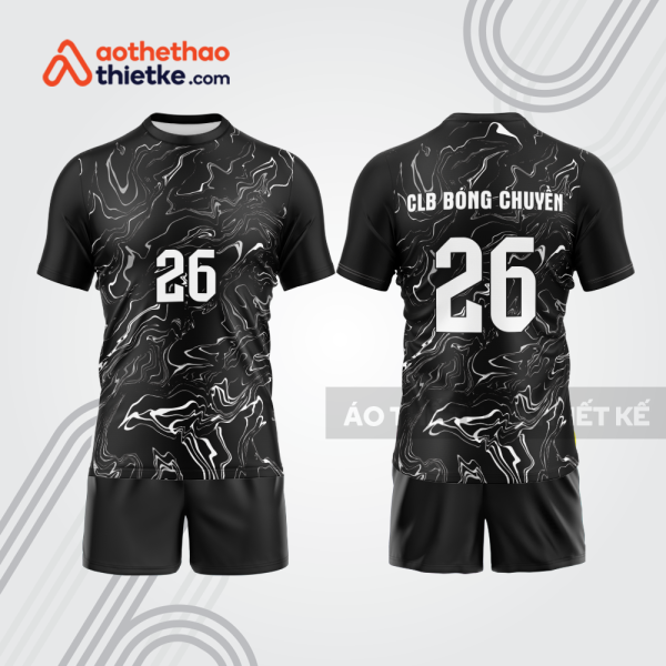 Mẫu thiết kế quần áo đồng phục thi đấu bóng chuyền bc1175