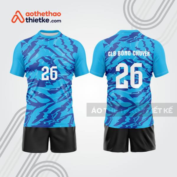 Mẫu thiết kế quần áo đồng phục thi đấu bóng chuyền bc1176