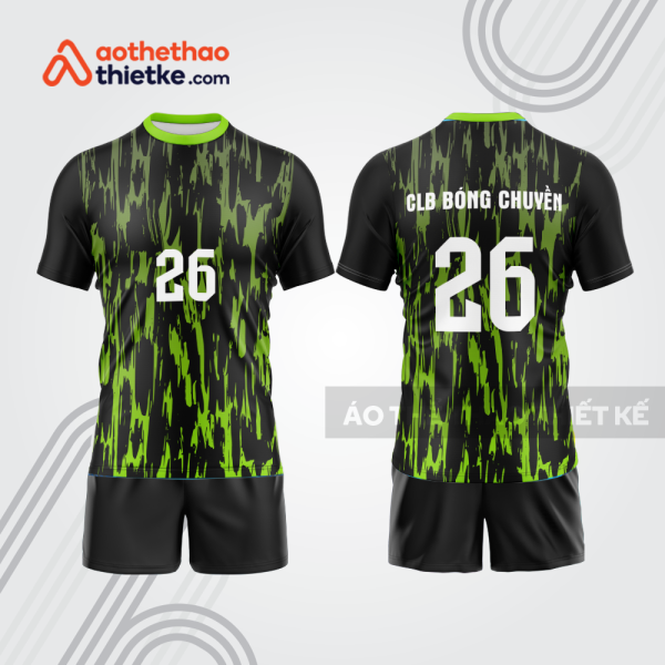 Mẫu thiết kế quần áo đồng phục thi đấu bóng chuyền bc1178