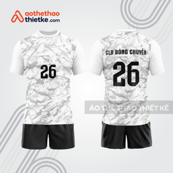 Mẫu thiết kế quần áo đồng phục thi đấu bóng chuyền bc1179