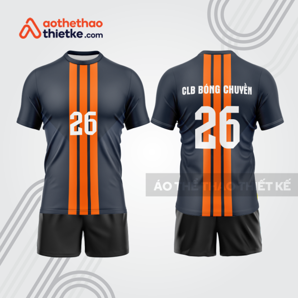 Mẫu thiết kế quần áo đồng phục thi đấu bóng chuyền bc1184