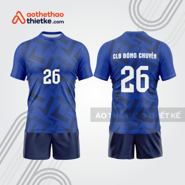 Mẫu thiết kế quần áo đồng phục thi đấu bóng chuyền bc1191