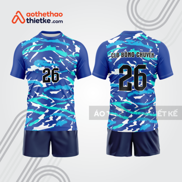 Mẫu thiết kế quần áo đồng phục thi đấu bóng chuyền bc1192