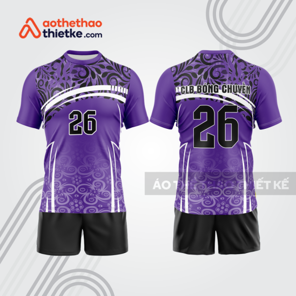 Mẫu thiết kế quần áo đồng phục thi đấu bóng chuyền bc1193