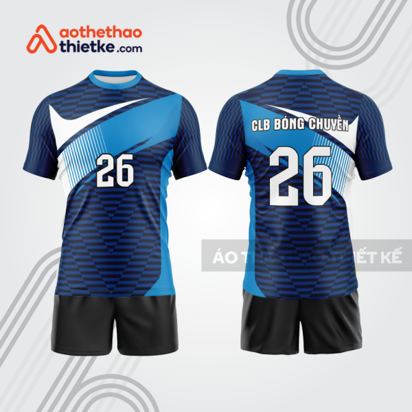 Mẫu thiết kế quần áo đồng phục thi đấu bóng chuyền bc1195