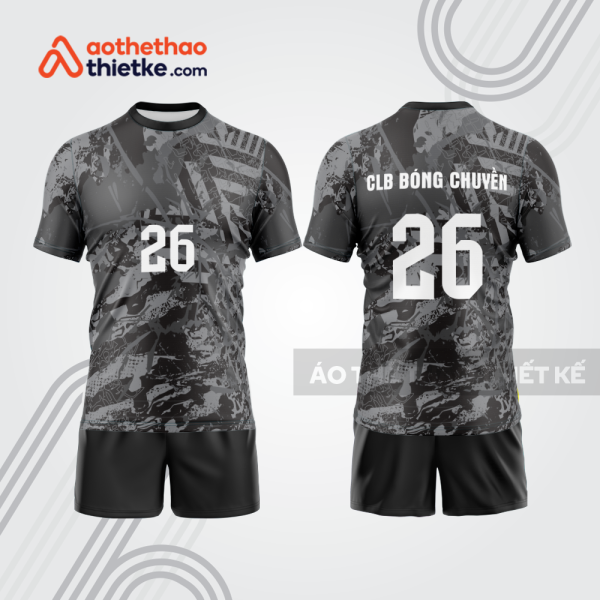 Mẫu thiết kế quần áo đồng phục thi đấu bóng chuyền bc1197