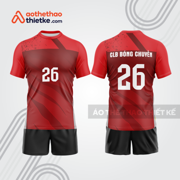 Mẫu thiết kế quần áo đồng phục thi đấu bóng chuyền bc1200