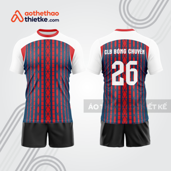Mẫu thiết kế quần áo đồng phục thi đấu bóng chuyền bc1202
