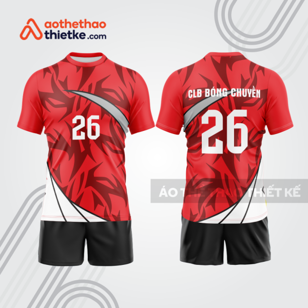 Mẫu thiết kế quần áo đồng phục thi đấu bóng chuyền bc1203