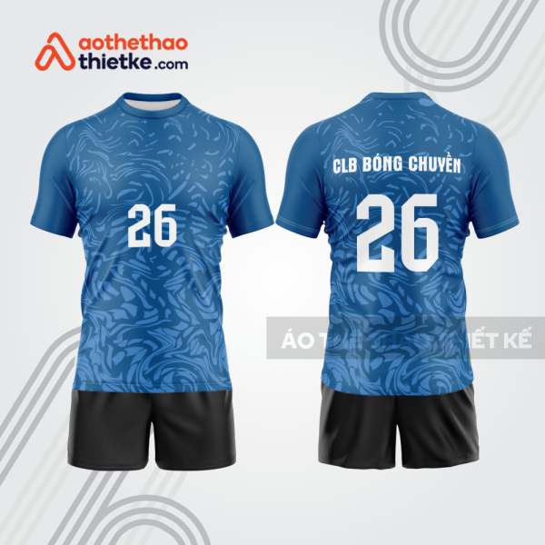 Mẫu thiết kế quần áo đồng phục thi đấu bóng chuyền bc1212