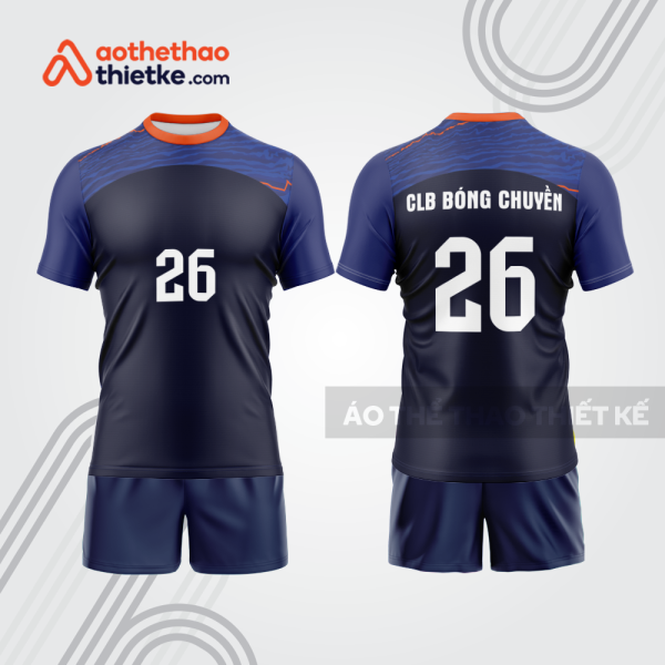 Mẫu thiết kế quần áo đồng phục thi đấu bóng chuyền bc1215