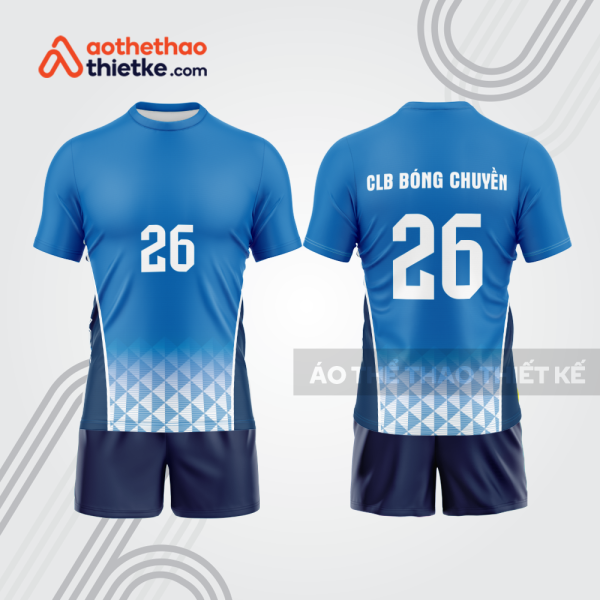 Mẫu thiết kế quần áo đồng phục thi đấu bóng chuyền bc1216