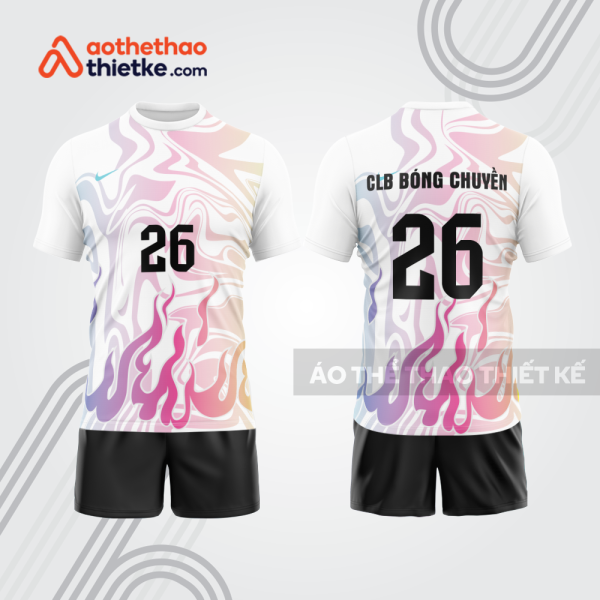 Mẫu thiết kế quần áo đồng phục thi đấu bóng chuyền bc1219
