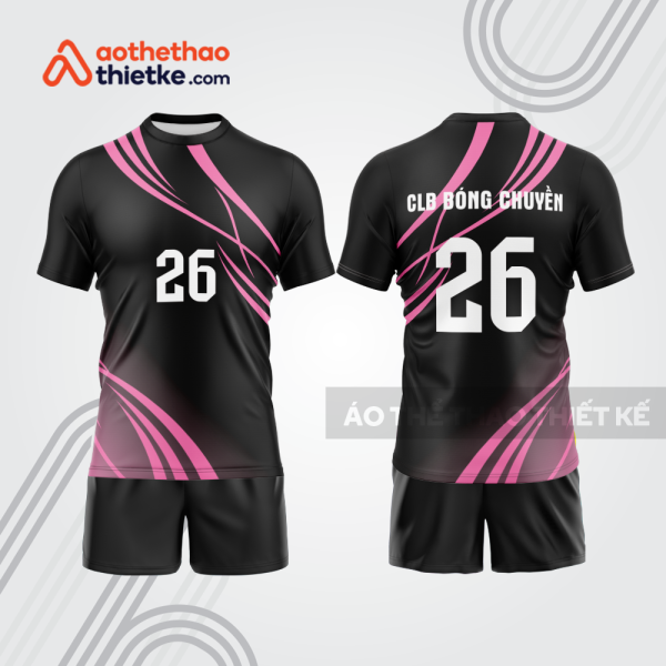 Mẫu thiết kế quần áo đồng phục thi đấu bóng chuyền bc1232