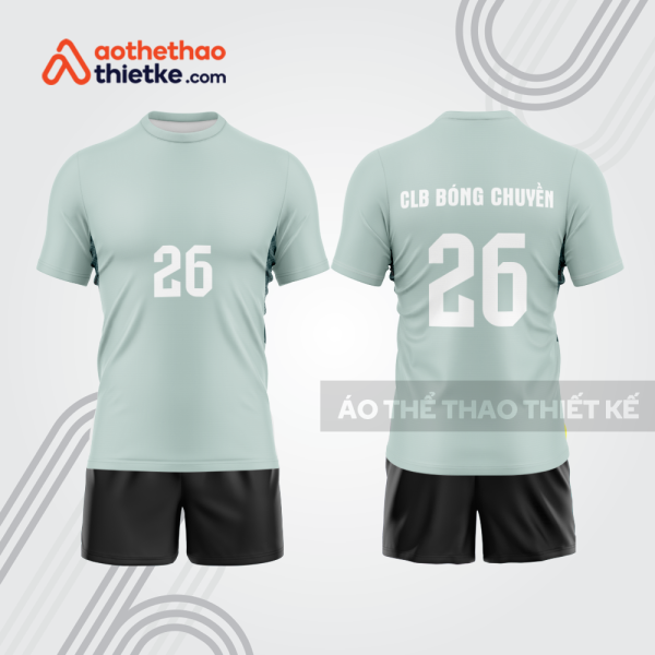 Mẫu thiết kế quần áo đồng phục thi đấu bóng chuyền bc1234