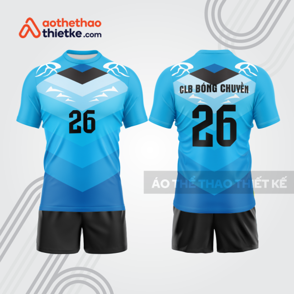 Mẫu thiết kế quần áo đồng phục thi đấu bóng chuyền bc1235