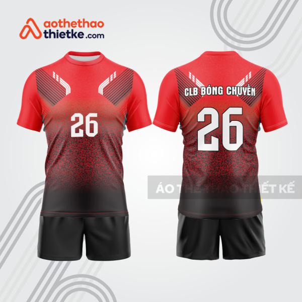 Mẫu thiết kế quần áo đồng phục thi đấu bóng chuyền bc1245