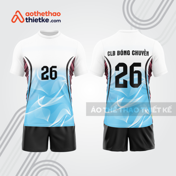 Mẫu thiết kế quần áo đồng phục thi đấu bóng chuyền bc1246