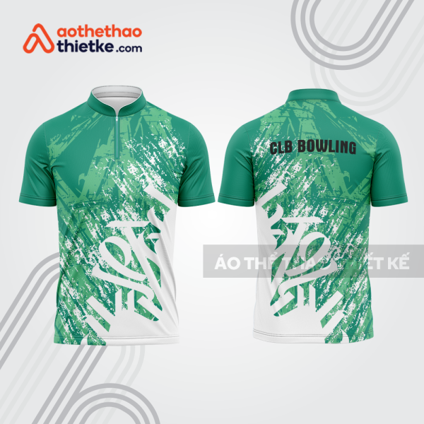 Mẫu thiết kế áo khóa kéo đồng phục CLB bowling bl108