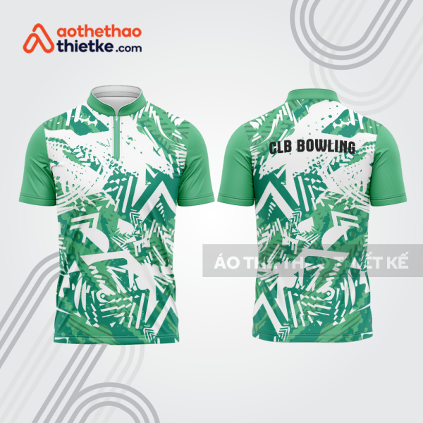 Mẫu thiết kế áo khóa kéo đồng phục CLB bowling bl139