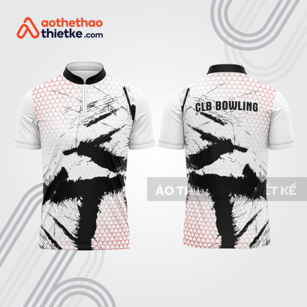 Mẫu thiết kế áo khóa kéo đồng phục CLB bowling bl166