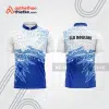 Mẫu thiết kế áo khóa kéo đồng phục CLB bowling bl229