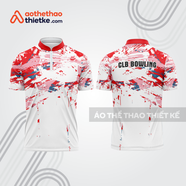 Mẫu thiết kế áo khóa kéo đồng phục CLB bowling bl231
