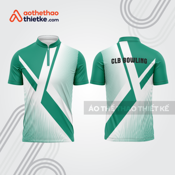 Mẫu thiết kế áo khóa kéo đồng phục CLB bowling bl232