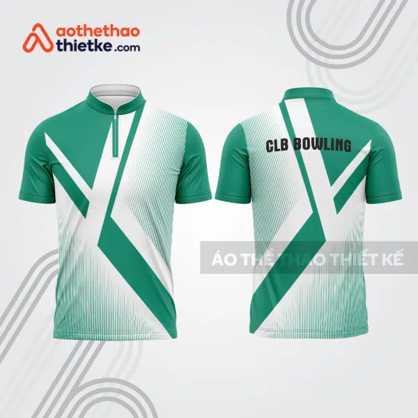 Mẫu thiết kế áo khóa kéo đồng phục CLB bowling bl232