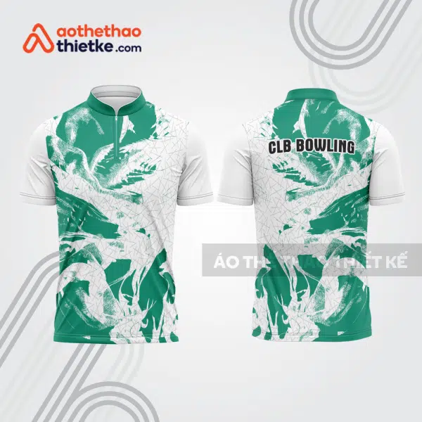 Mẫu thiết kế áo khóa kéo đồng phục CLB bowling bl252