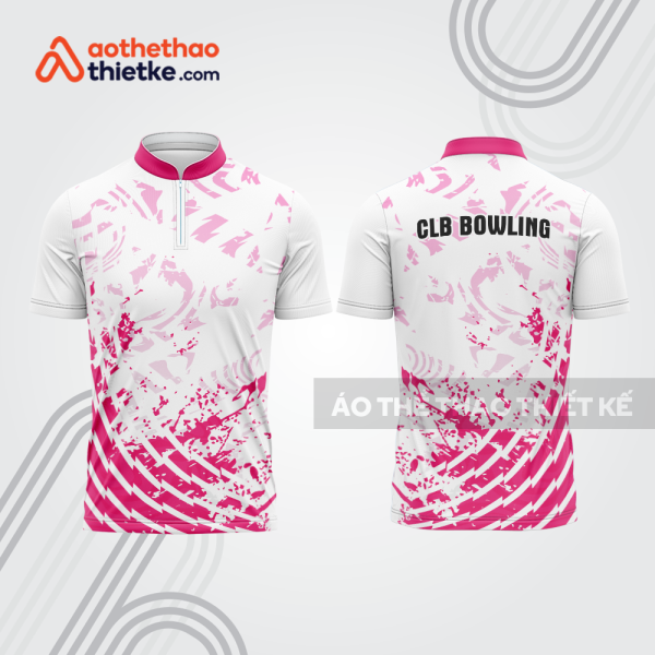 Mẫu thiết kế áo khóa kéo đồng phục CLB bowling bl272