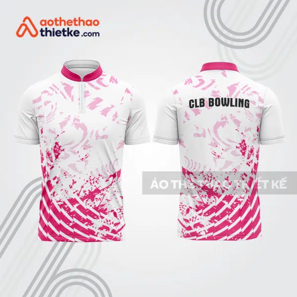 Mẫu thiết kế áo khóa kéo đồng phục CLB bowling bl272