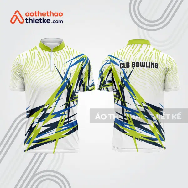 Mẫu thiết kế áo khóa kéo đồng phục CLB bowling bl273
