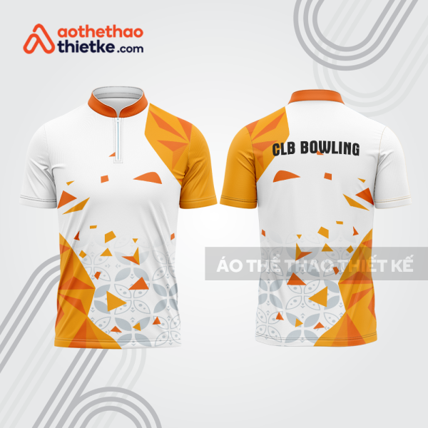 Mẫu thiết kế áo khóa kéo đồng phục CLB bowling bl302