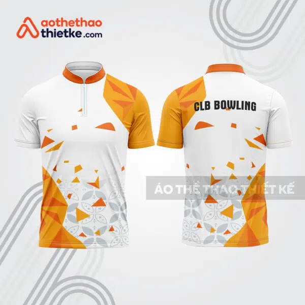 Mẫu thiết kế áo khóa kéo đồng phục CLB bowling bl302