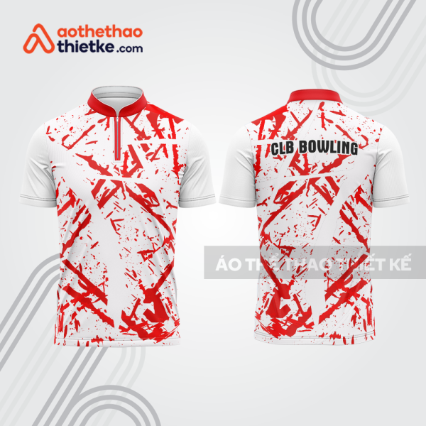 Mẫu thiết kế áo khóa kéo đồng phục CLB bowling bl318
