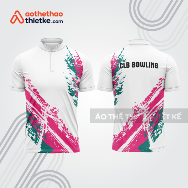 Mẫu thiết kế áo khóa kéo đồng phục CLB bowling bl322