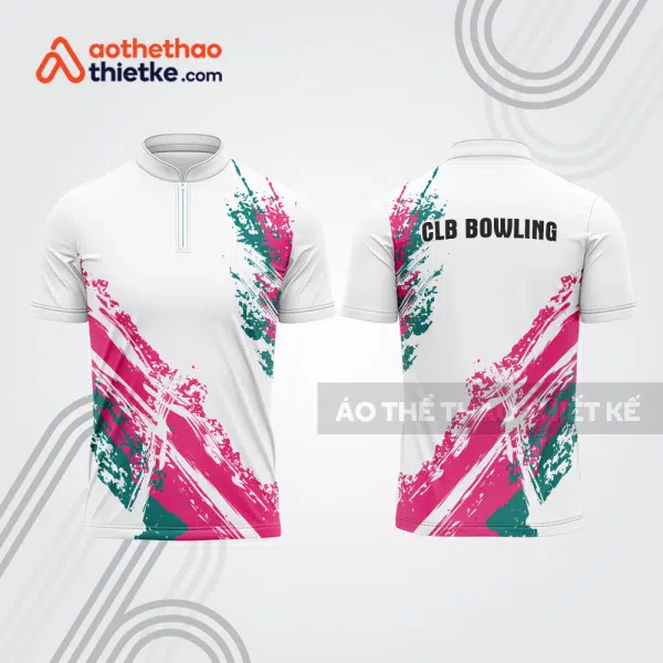 Mẫu thiết kế áo khóa kéo đồng phục CLB bowling bl322