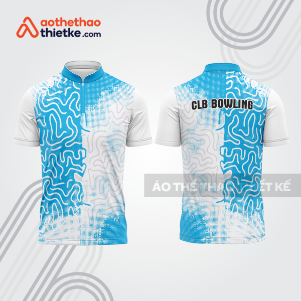 Mẫu thiết kế áo khóa kéo đồng phục CLB bowling bl331