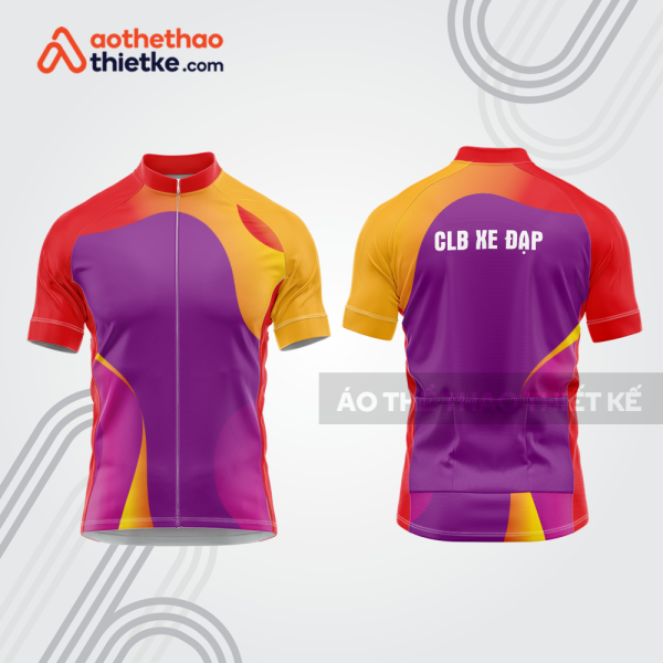 Mẫu thiết kế áo đồng phục đội đạp xe đẹp dx626